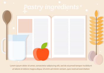 Free Pastry Ingredients Vector - Free vector #391921